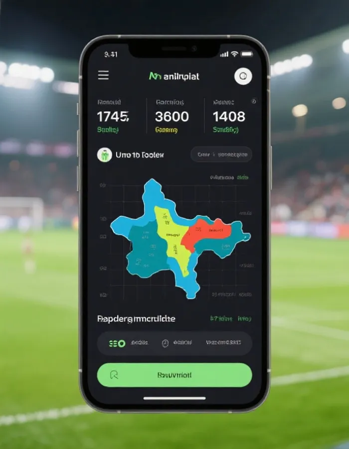 赛事数据分析界面